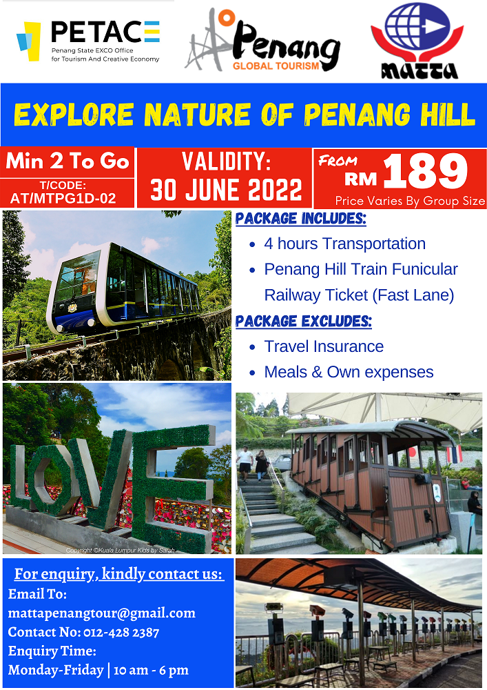 Explore Nature of Penang Hill