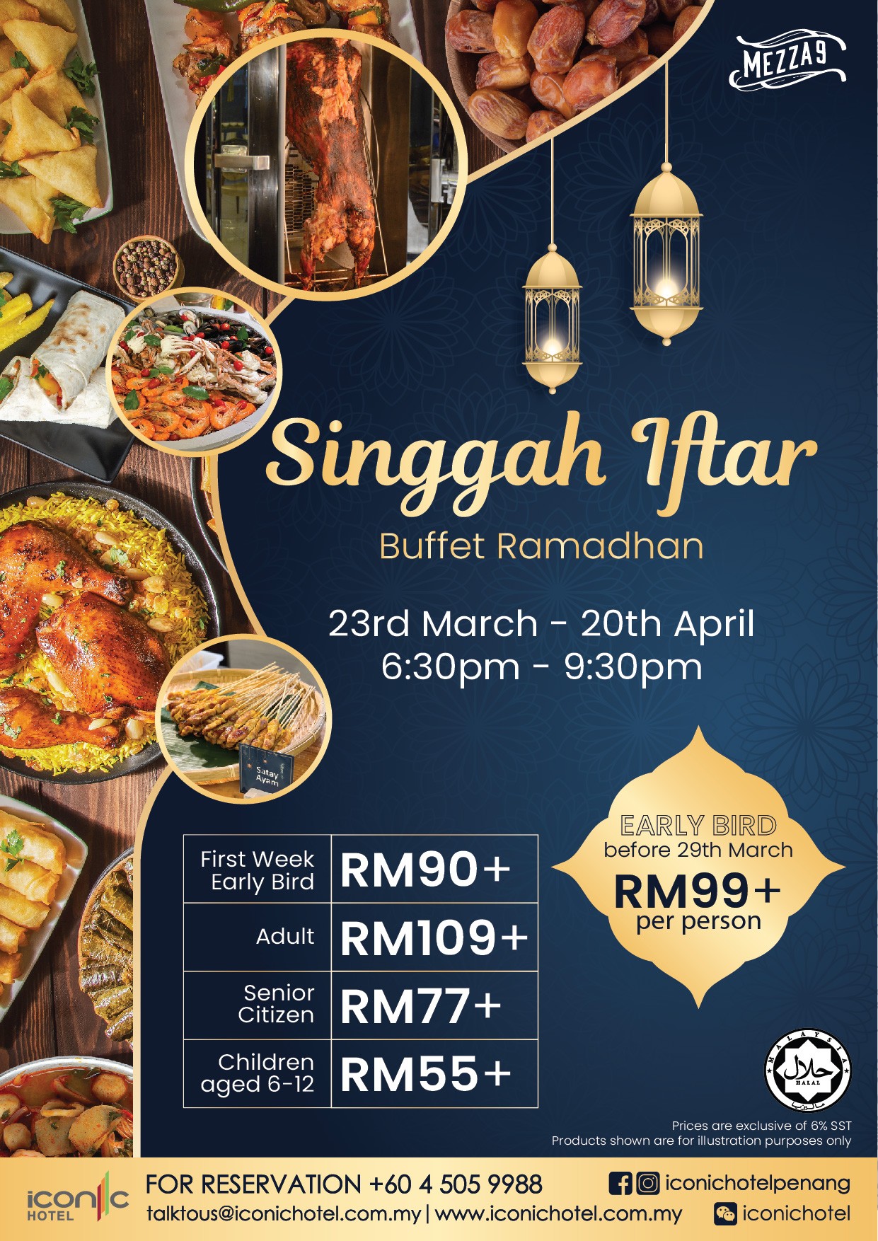 Singgah Iftar Buffet Ramadhan by Iconic Hotel