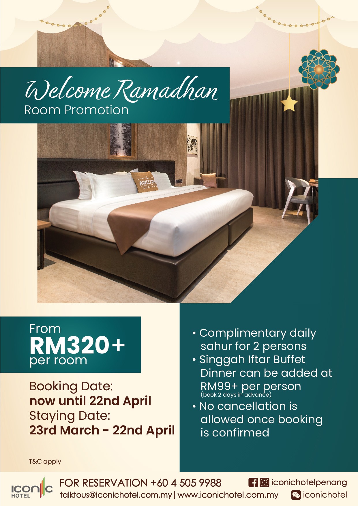Welcome Ramadhan by Iconic Hotel
