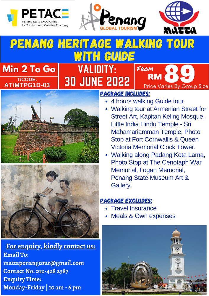 Penang Heritage Walking Tour With Guide