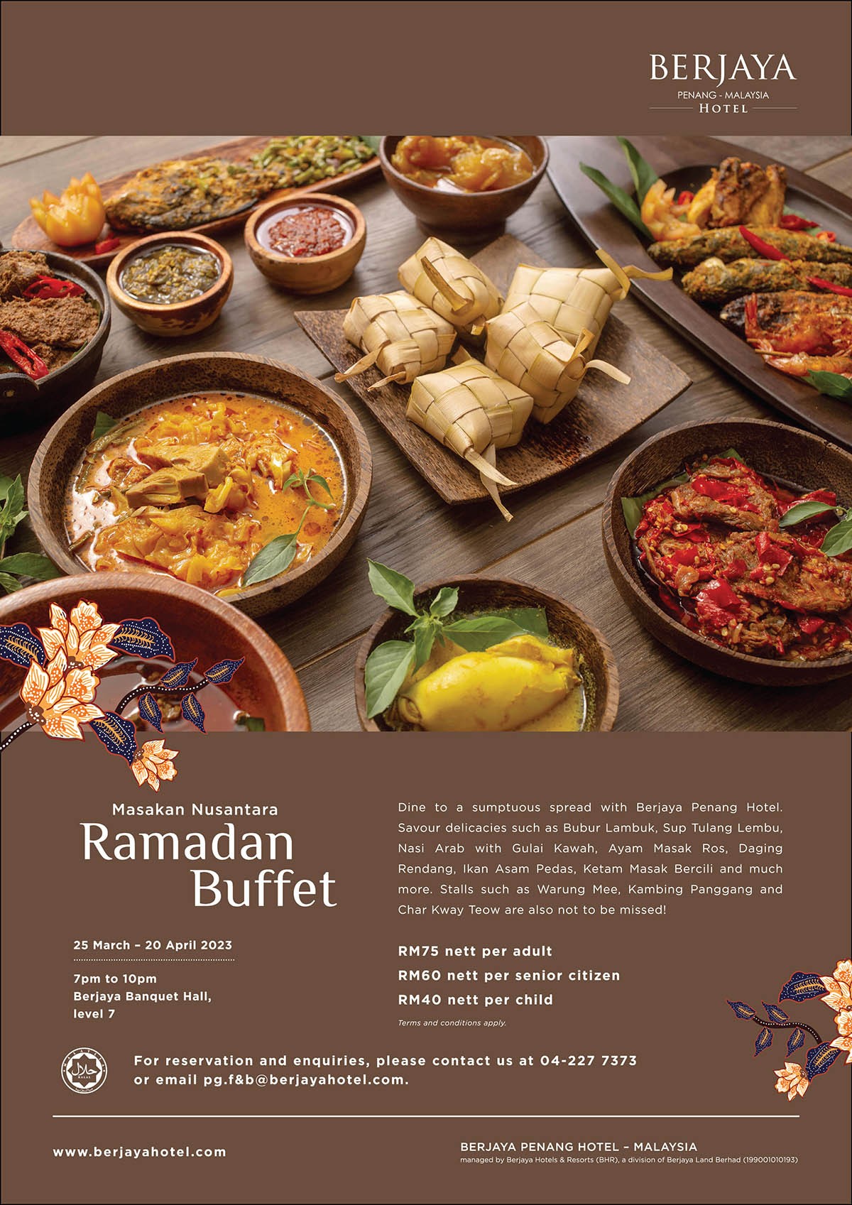 Ramadan Buffet by Berjaya Penang Hotel