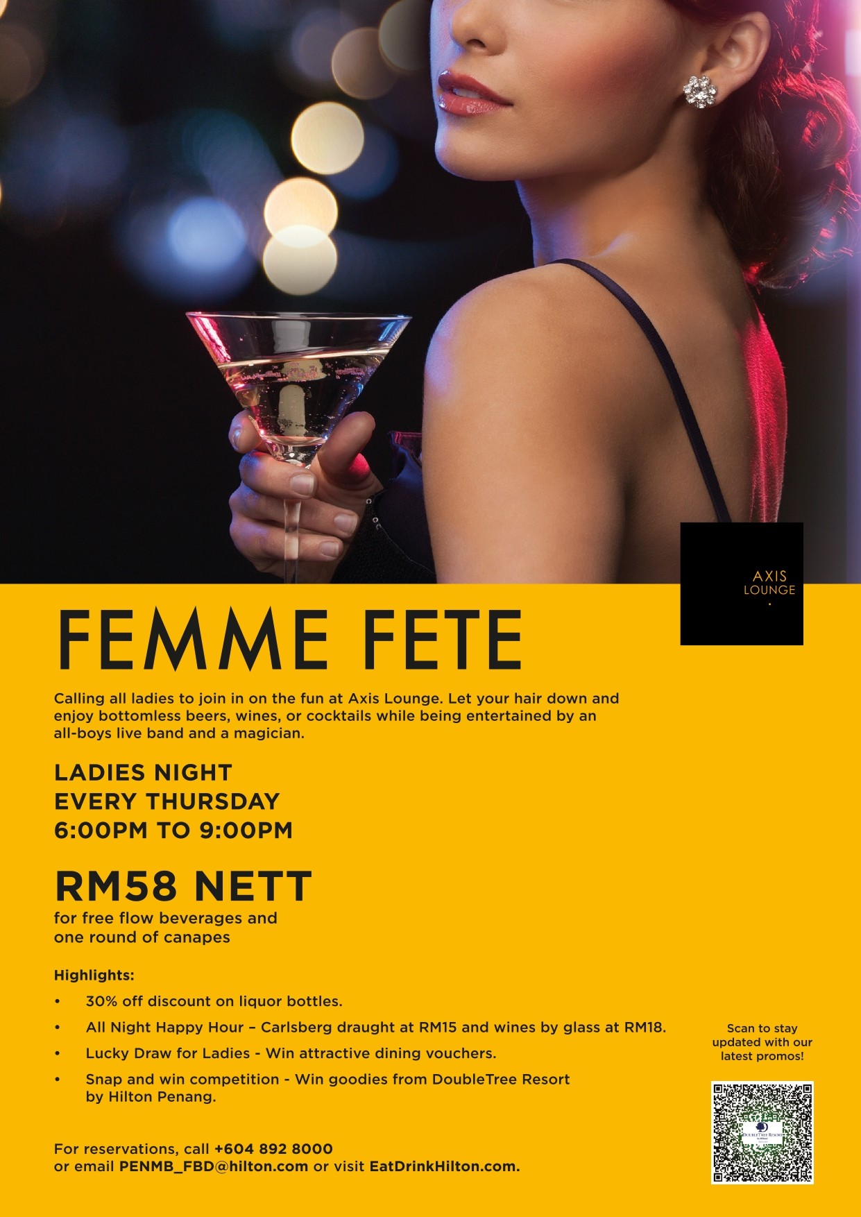 Femme Fete by DoubleTree Resort by Hilton Penang