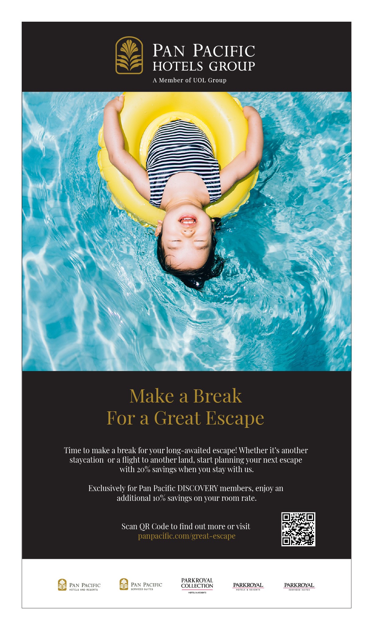 Make a Break for a Great Escape by Parkroyal Hotel