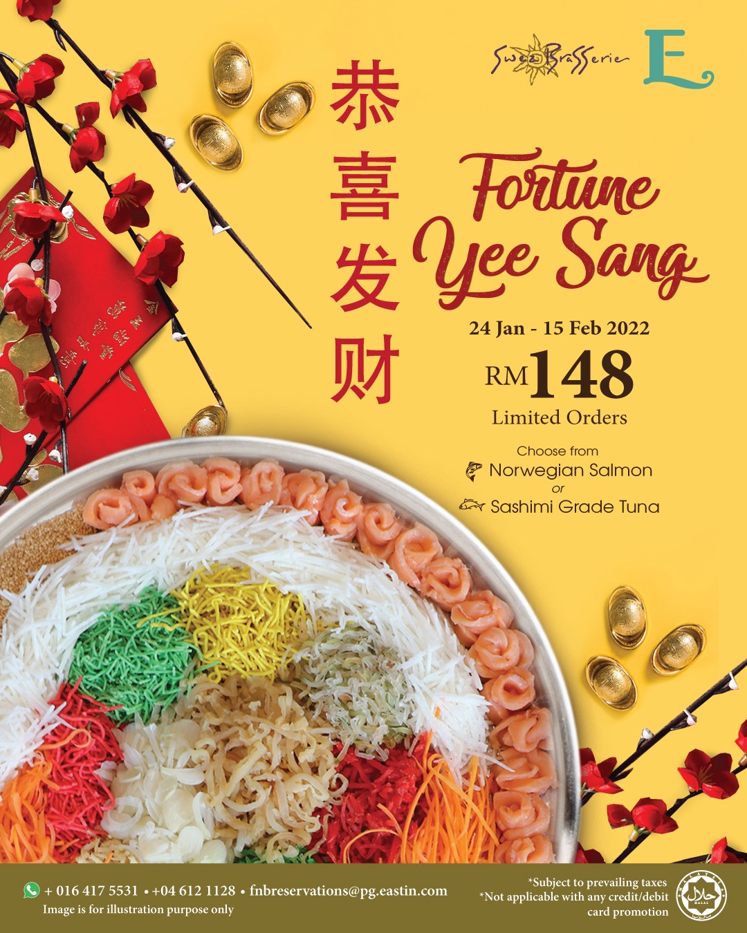 Fortune Yee Sang by Eastin Hotel Penang