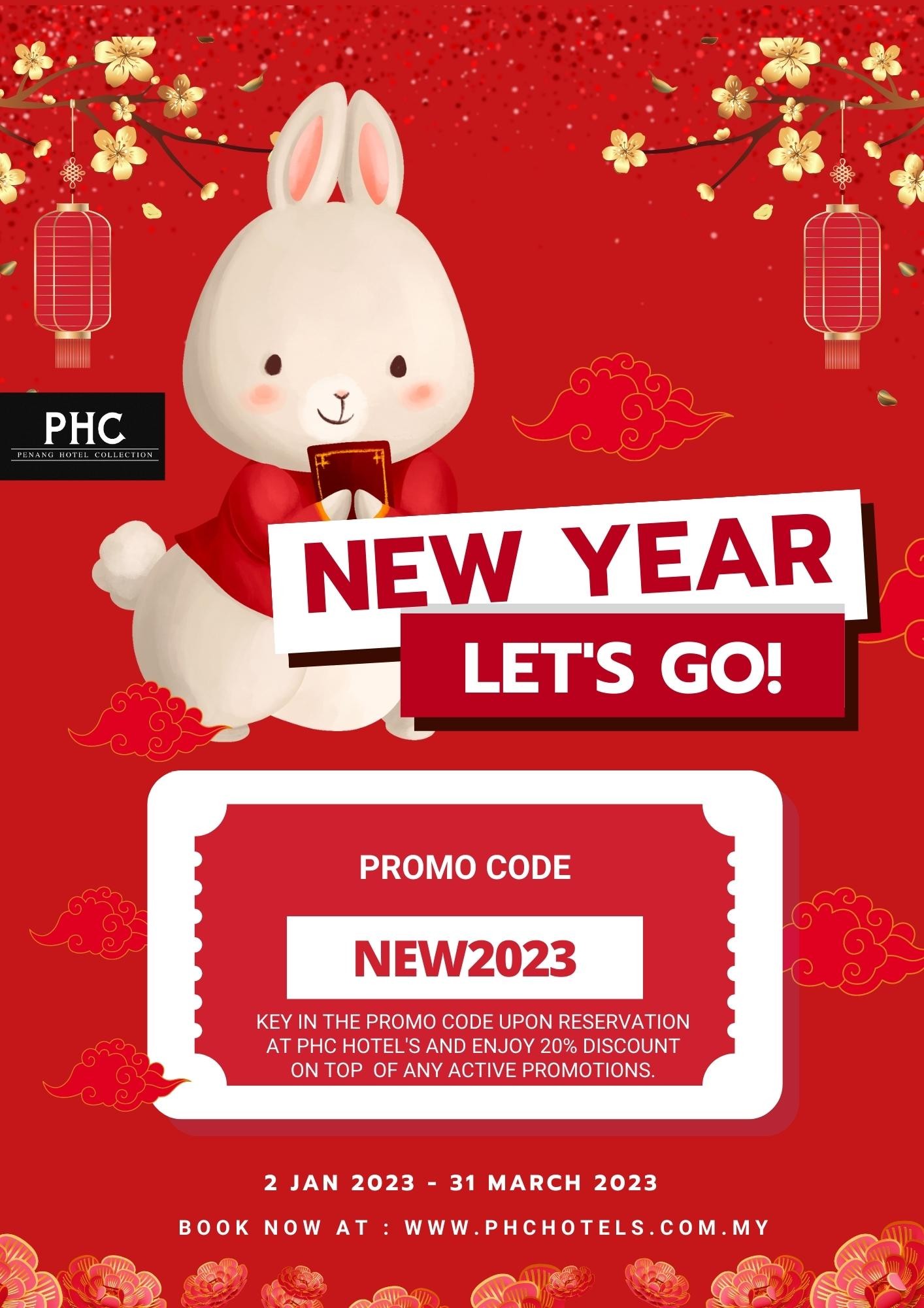 Chinese New Year let's go by PHC Hotels