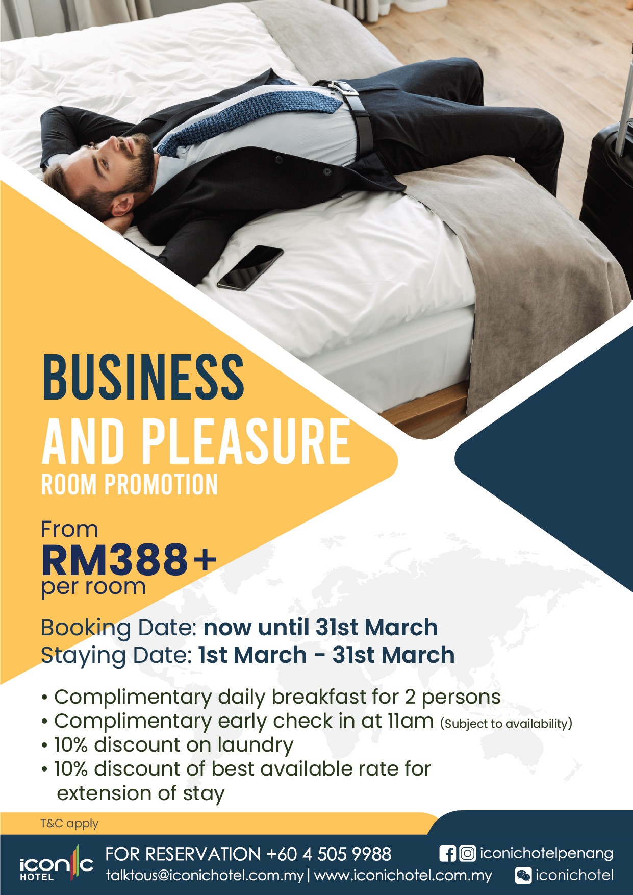 Business and Pleasure by Iconic Hotel